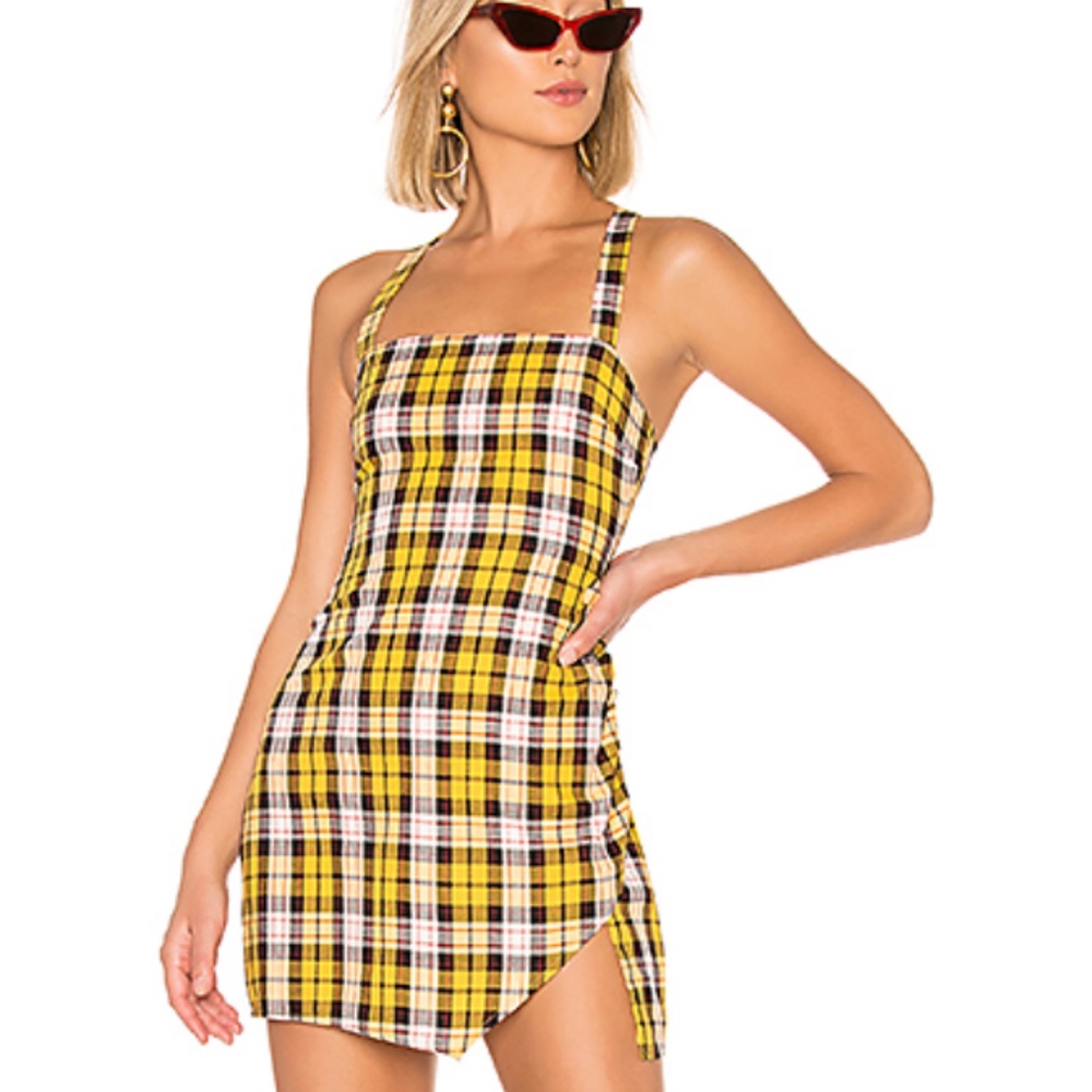 Plaid dress- Revolve